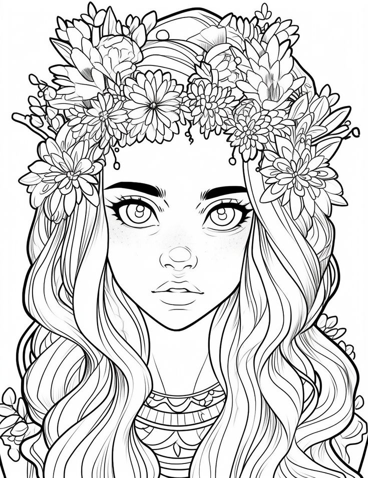 🌸🎨 Step into a world of colors and blossoms with our latest Flower Girl