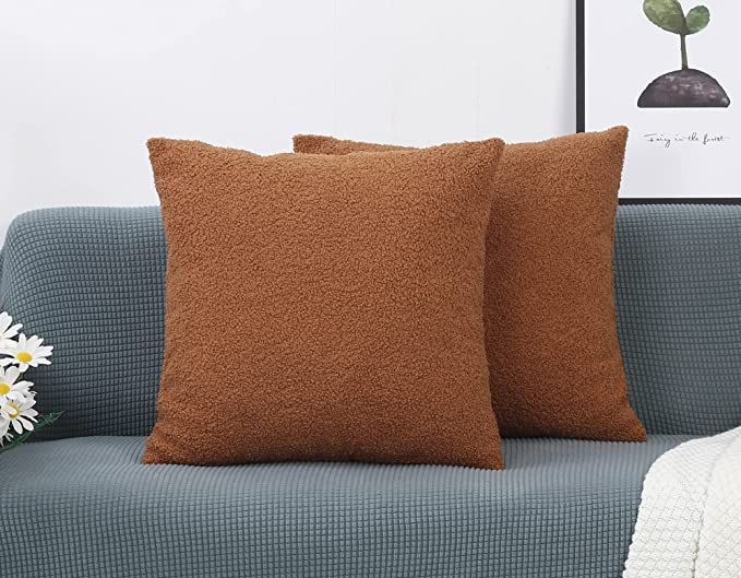 TangDepot Set of 2 Durable Faux Silk Solid Pillow Shams Throw Pillow Covers Indoor/Outdoor Cushion Covers Pillows Shells - 18x18 2 Pieces, Pure White Square Decorative Pillow Covers TangDepot Set of 2 Durable Faux Silk Solid Pillow Shams Throw Pillow Covers Indoor/Outdoor Cushion Covers Pillows Shells - 18x18 2 Pieces, Pure White Square Decorative Pillow Covers