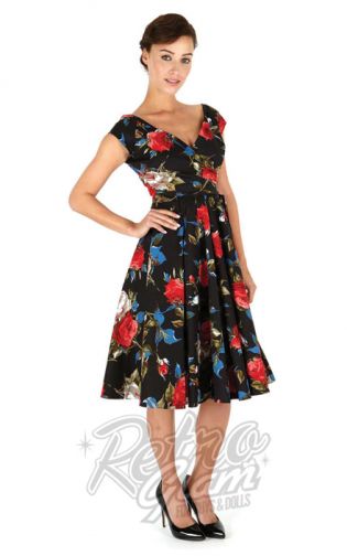238 Best Retro Glam Images On Pinterest Trashy Diva Dress In Retro Glam Pretty Dress Company Hourgl Swing In Black Carmen