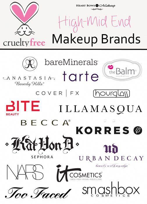 Cruelty Free Makeup Amp Cosmetic Brands High End Mid Range Cruelty Free Makeup Amp Cosmetic Brands High End Mid Range Eyemakeupbrushesseturbandecay