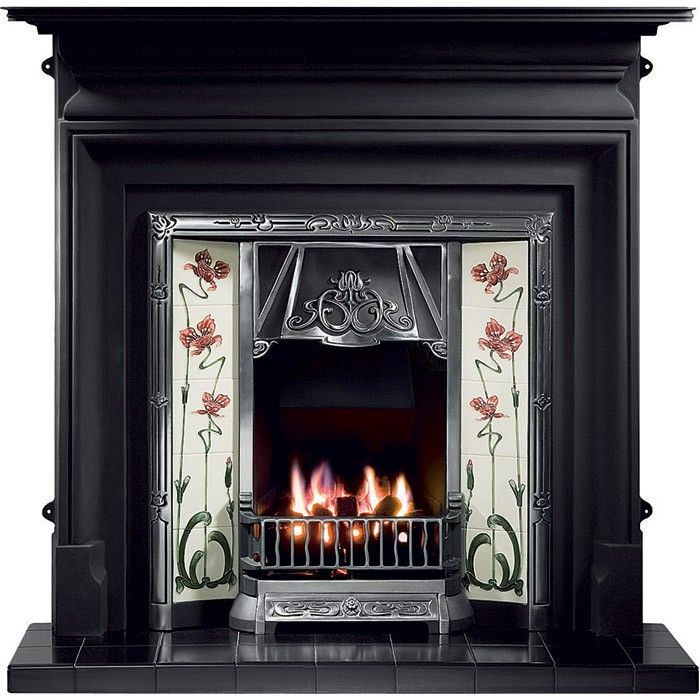 Gallery Palmerston Cast Iron Fireplace With Toulouse Tiled Gallery Palmerston Cast Iron Fireplace With Toulouse Tiled Insert Fireplaces Are Us Coastal Style In 2018 Pinterest