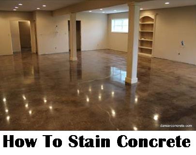 How To Stain Concrete Diy Home Improvement Make Your Boring How To Stain Concrete Diy Home Improvement Make Your Boring Floor Shine Diycraftsmom Do It Yourself Today Bat Flooring