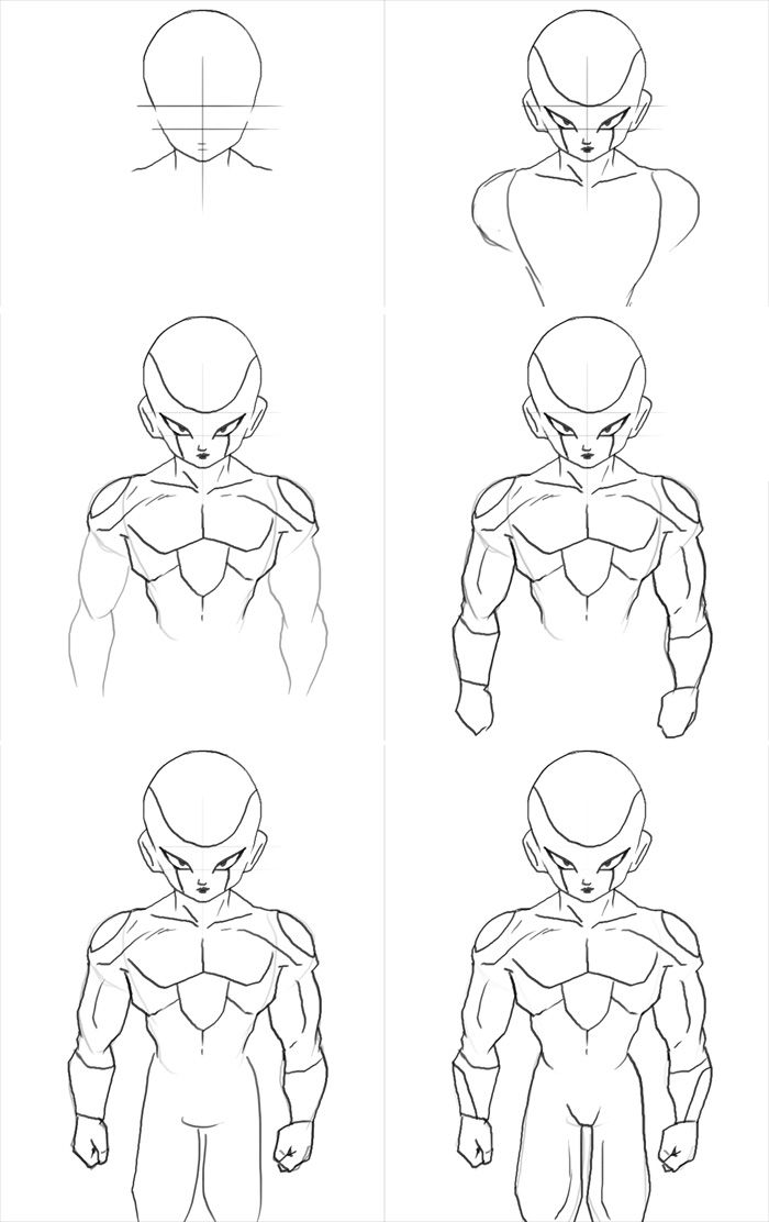 Scribble Drawing Technique : Best how to draw goku ideas on pinterest