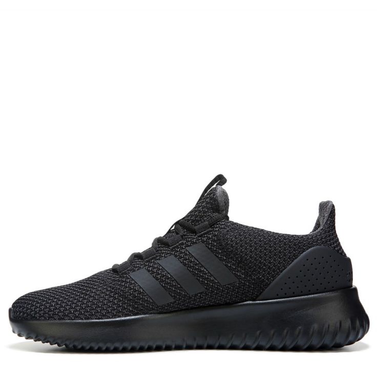 Adidas Men\u0027s Neo Cloudfoam Ultimate Sneakers (Black/Black)