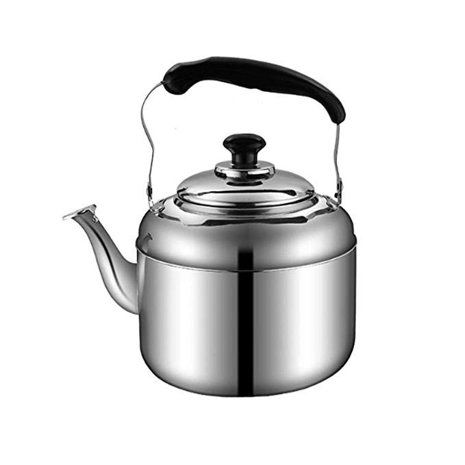 Kettle, Stainless Steel Kettle, Large Hob Gas INDUCTION Electric Tea