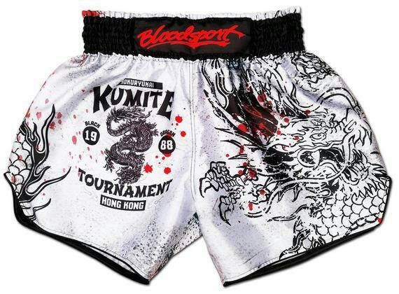 Shorts pants MUAY Thai boxing MMA kick trunks satin fabric sport arts