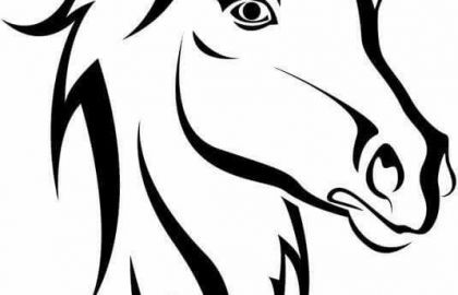 free printable realistic horse coloring pages luxury
