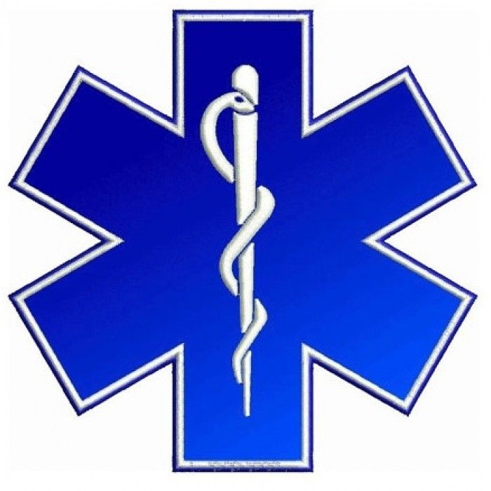 star of life medical ems emt paramedic medics embroidery banner design ideas