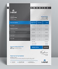 Invoice Word Template for personal, corporate or company billing purpose. This Simple Invoice will help you to create your invoice very quick and easy. This Elegant Invoice Design will convey ...