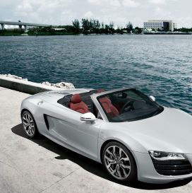 Audi R Spyder White Wallpaper Audi R Spyder White Wallpaper