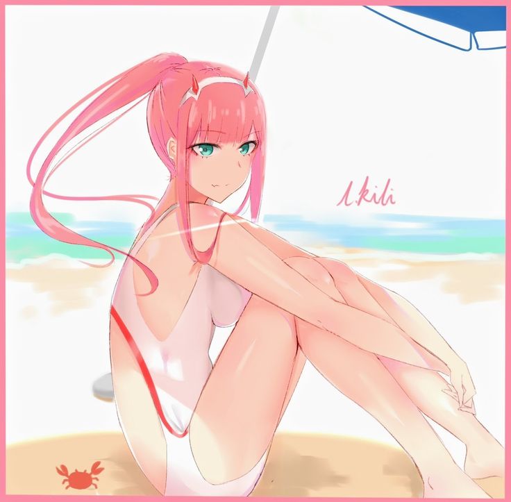 Zero Two - Darling in the FranXX #GG #anime Desenhos aleatórios e Desenhos.