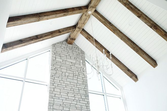 Ceiling Beams Faux The Are Actually Can Get Expensive And H Beautiful Homes Woodland Living Room Farm House Ceiling Beams Faux The, Are Ceiling Beams Expensive