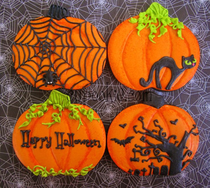 idea how to use giant pumpkin cookie cutter for halloween cookies