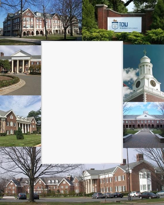 The College of New Jersey Graduation Gift, Picture Frame, Photo Mat, Unique, Sch...