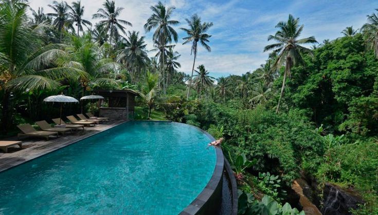 Bali Indonesia Resorts Ubud hanging gardens, bali