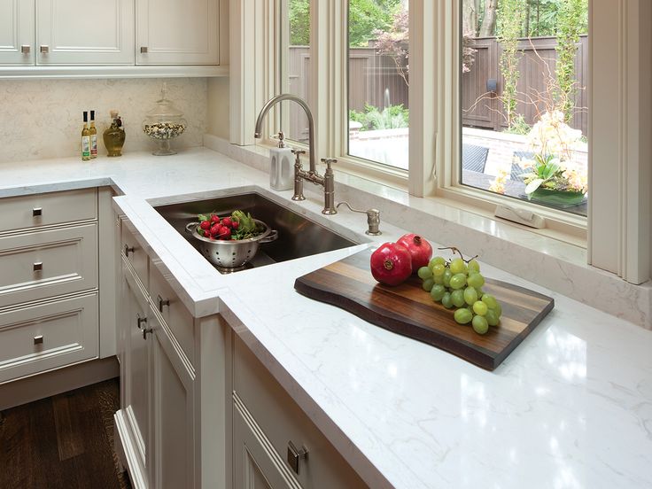 Cambria Torquay Kitchen #2 - Torquay Cambria Quartz - From The Waterstone Collection. Cambria Torquay Kitchen #2 - Torquay Cambria Quartz - From The Waterstone Collection.