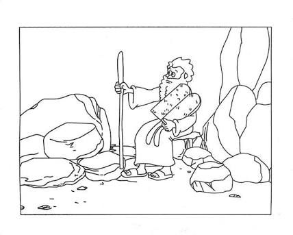 ten commandments coloring printables pages
