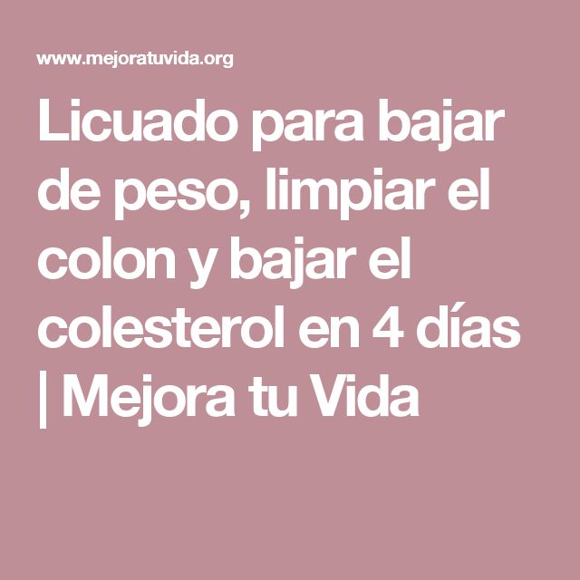 Necesito bajar de peso en 5 dias