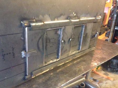 Friend is building me a reverse flow smoker out of a 60 New Build Trailer mounted reverse flow smoker | Grillning
