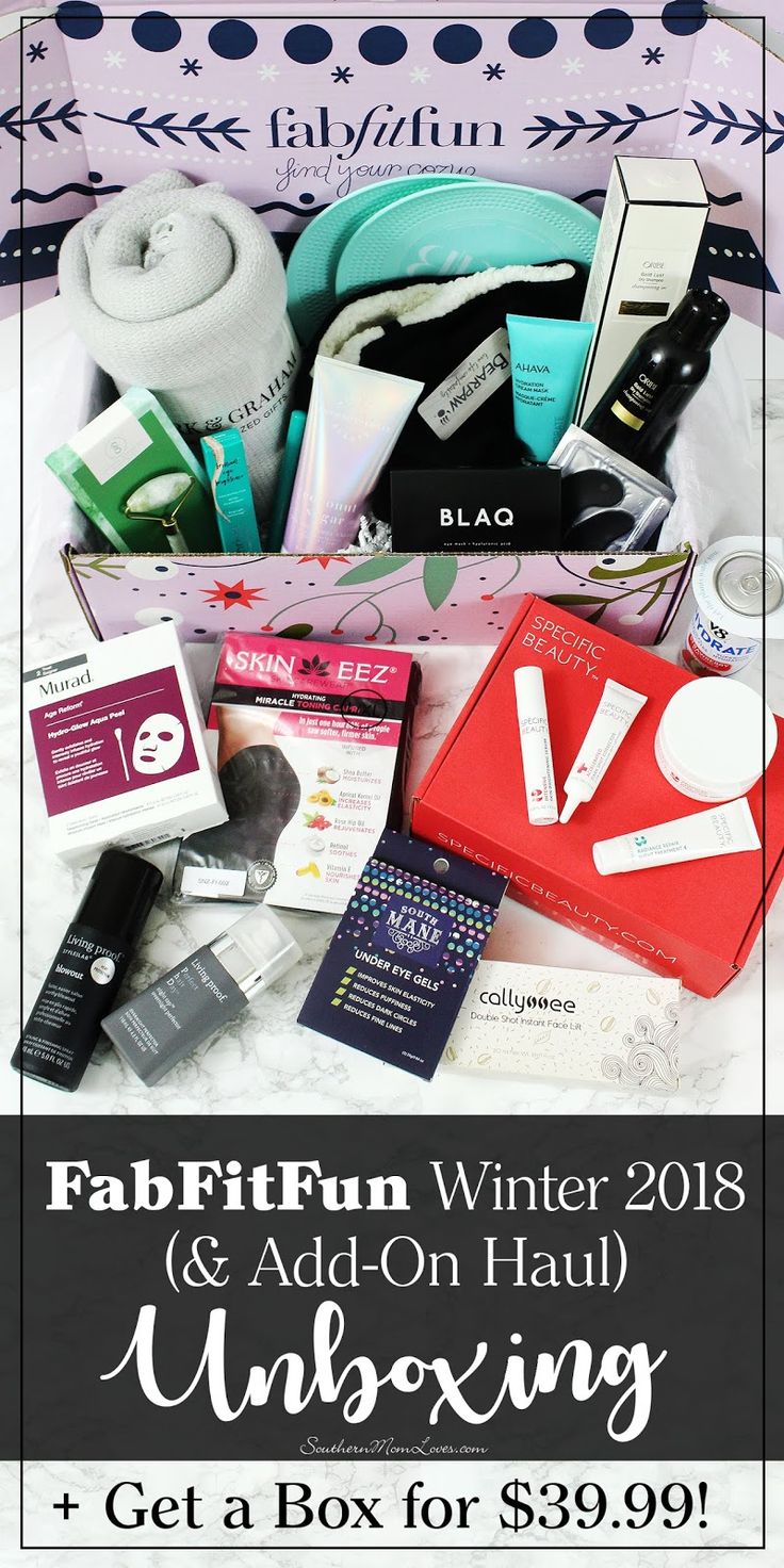 I got my FabFitFun Winter box and I couldn't wait to do an unboxing! I