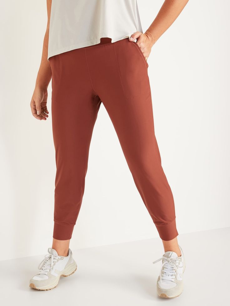 High-Waisted PowerSoft 7/8 Joggers, Old Navy