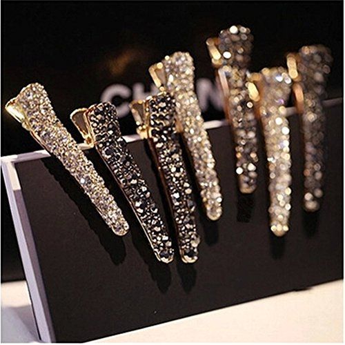 Casualfashion 4pcs Eye Catching Women Girls Pearl Rhinest Https Www Amazon Com Dp B01mdlk9h Rhinestone Hair Accessory Hair Accessories Rhinestone Hair Pin