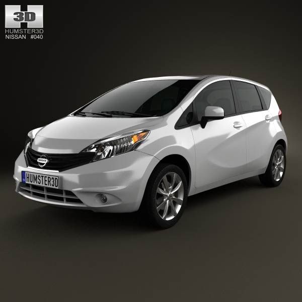 3D model of Nissan Versa Note (Livina) 2013 3D model of Nissan Versa Note (Livina) 2013
