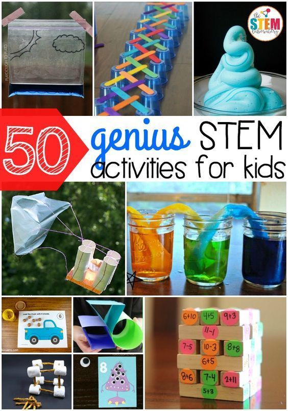 50 genius STEM activities for kids! So many fun science, technology, engineering... 50 genius STEM activities for kids! So many fun science, technology, engineering... 2
