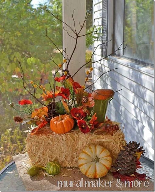 Simple Fall Decor Deco Arrangements