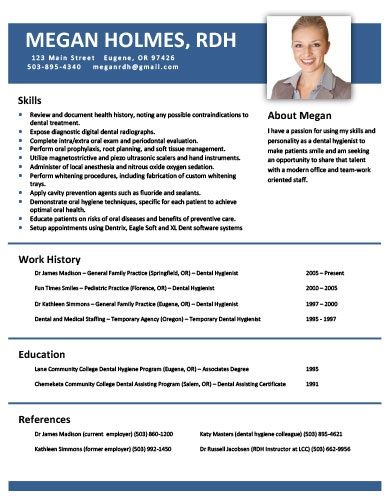 Get this and other extra cool resume templates that you can customize yourself for only $7 at GetHiredRDH.com