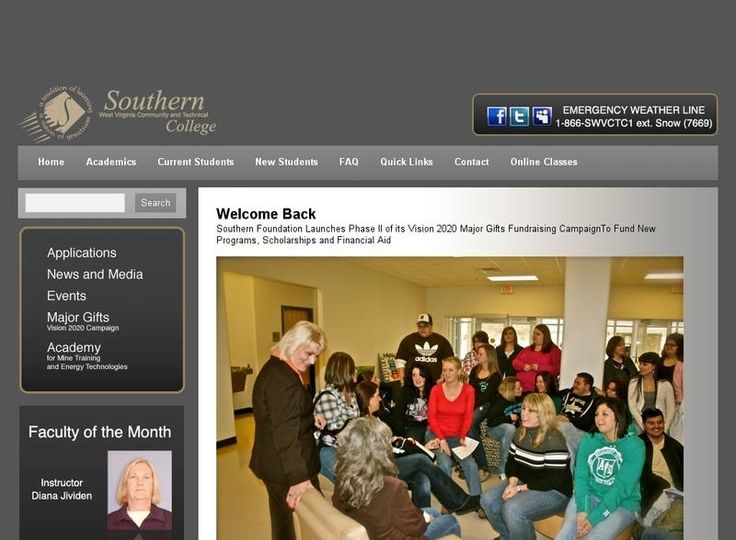 For that southern west virginia community and tech college can recommend Southern west virginia community and tech college sorry
