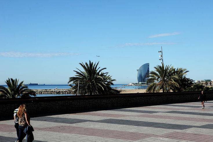 Pavimento Paseo Marítimo Barceloneta Construccion Sector De La Construcción Sellador