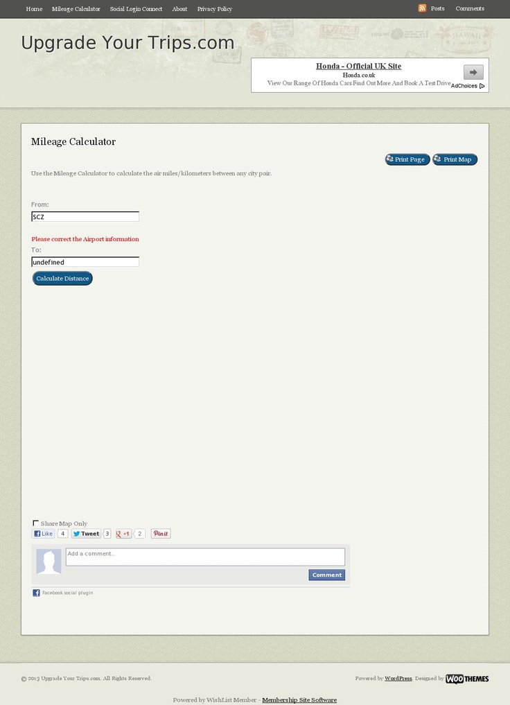 Just used the Air Mileage Calculator at http//localhost