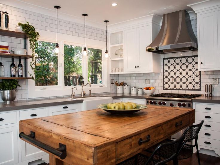 14 Creative Kitchen Islands and Carts Ideas for the House Pinterest Kitchen, Farmhouse ...