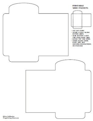 179 Best Seed Packets Images On Pinterest Funeral Gifts Funeral Ideas And Funeral Planning Printable Seed Packet Template