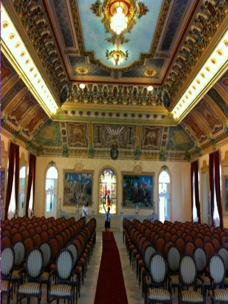 Palacio De Los Matrimonios La Habana Antiguo Casino Español Cuba Valance Curtains Castro