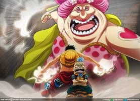 O Lin Vs Queen One Piece Ch945 By Goldenhans On Deviantart One Piece Chapter Eiichirō Oda One Piece