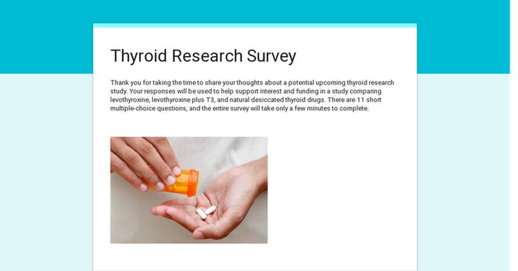 Thyroid Research Survey
