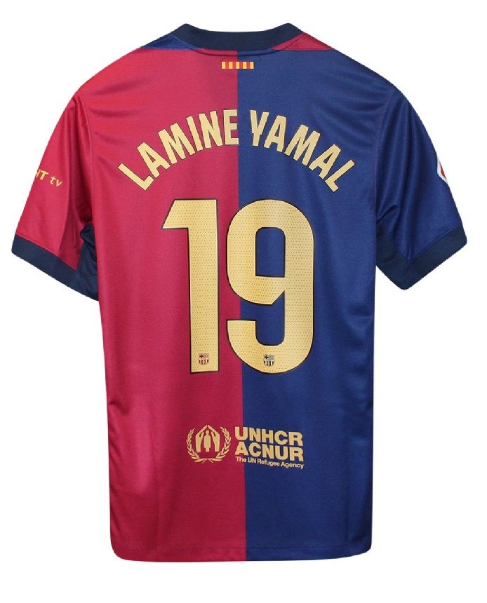 Lamine Yamal 19 - 24/25 Barcelona home kit nel 2025 | Idee per il