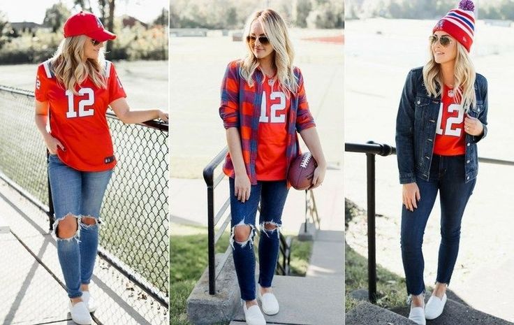 48 Stylish Ways To Wear A Sports Jersey Football Game Outfit 48-stylish-ways-to-wear-a-sports-jersey-football-game-outfit