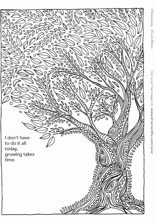 Stress Relief Coloring Pages For Kids - Esclavadeunabusqueda