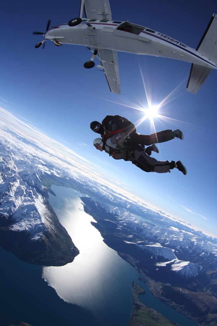 15,000ft Skydive over Queenstown NZ and Lake Wakatipu