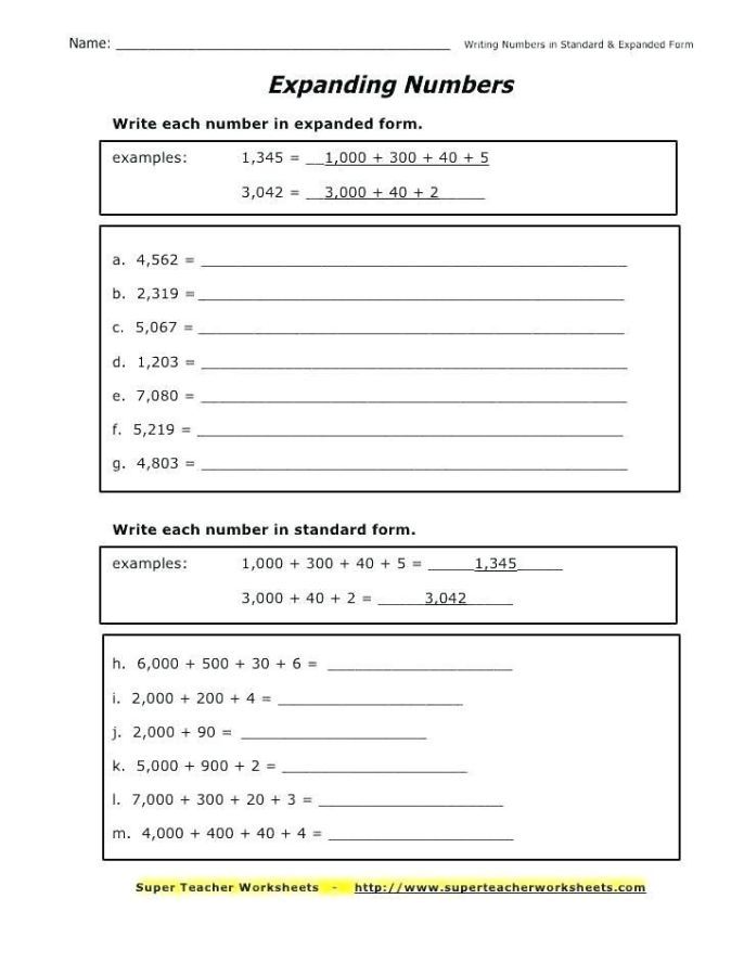 √ 21 Writing Numbers In Expanded Form Worksheet | Accounting Invoice | Writing Numbers, Worksheets For Kids, Expanded Form