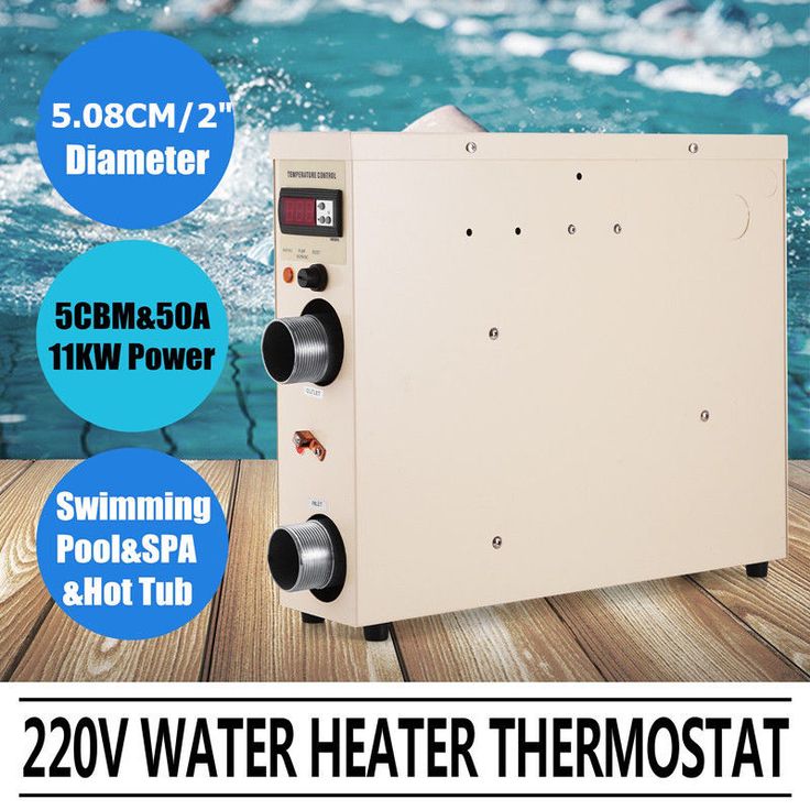 11KW 220V Electric Swimming Pool Water Heater Thermostat