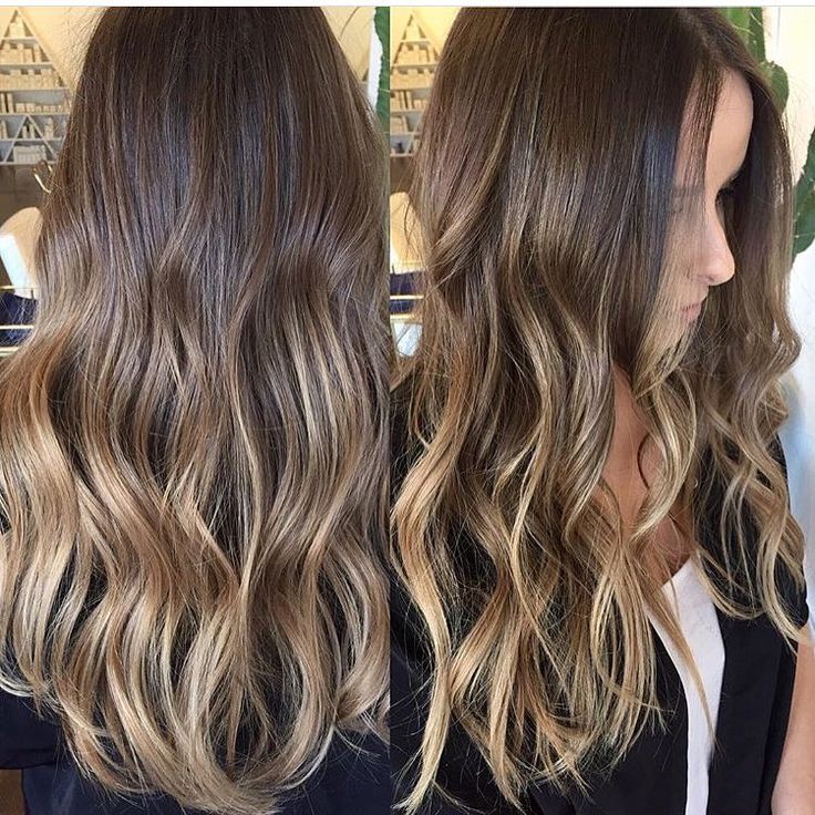 highlights bij bruin haar
