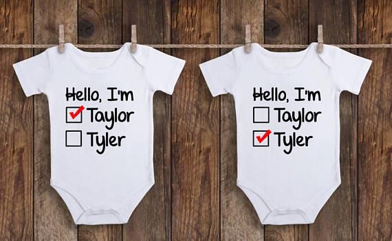 Onesies for Twins GirlsTwin Boys Twin Clothing Set of 2 We Are NICU Grads Twin Baby Clothing Twin Baby Clothing Twin Clothes