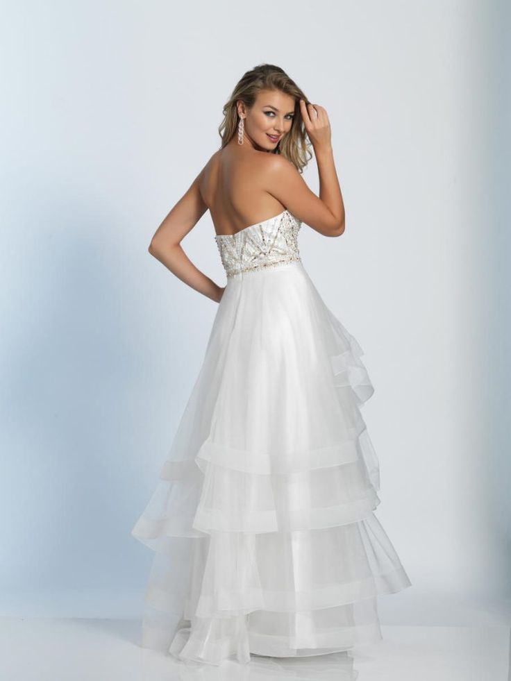 #Tiered #tulle Tiered Tulle Skirt Gown | Prom dresses jovani, Clearance