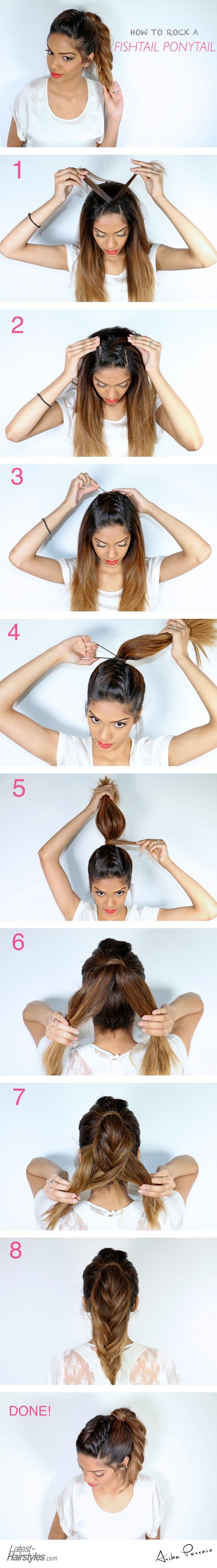 The Fishtail Ponytail Tutorial