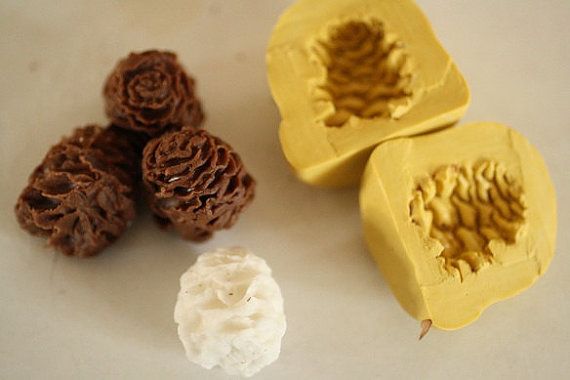 Pinecone Silicone Mold Fondant Chocolate Candy GumPaste Sugar Craft Cupcake Déco Pinecone Silicone Mold Fondant Chocolate Candy GumPaste Sugar Craft Cupcake Déco