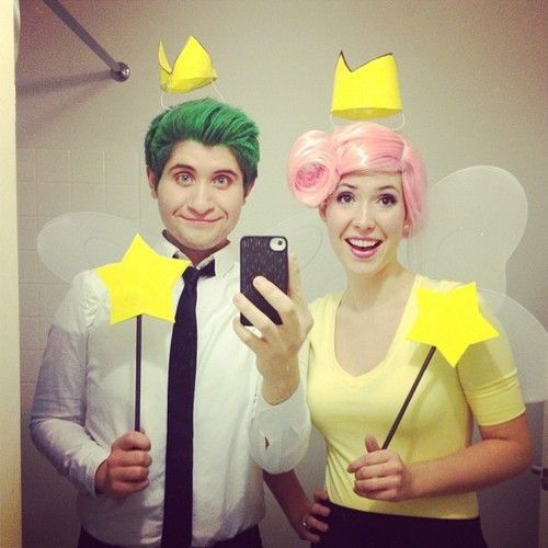 15 fun unique diy halloween cartoon couples costume ideas i love the fairly odd parents costume - Cute Ideas For Halloween 15 fun unique diy halloween cartoon couples costume ideas i love the fairly odd parents costume - Cute Ideas For Halloween